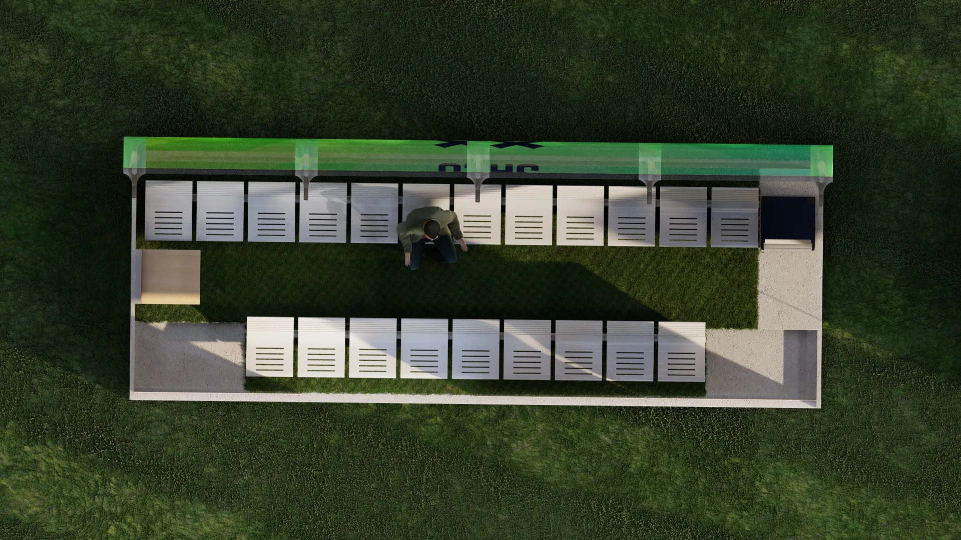Newlands Cricket Dugout 6